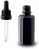 Miron Violet Glass 50ml, 30ml, 15ml, 5ml Airless Lotion Pump Cosmetic Glass Bottles Canada ( With Lotion Pump Cap & Mister Spray Cap)